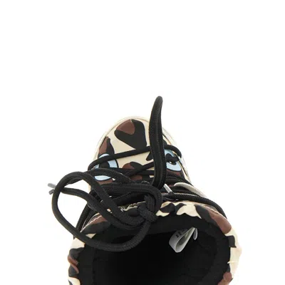 Moon Boot Spotted Nylon 'icon' Boots Kids In Animal Print