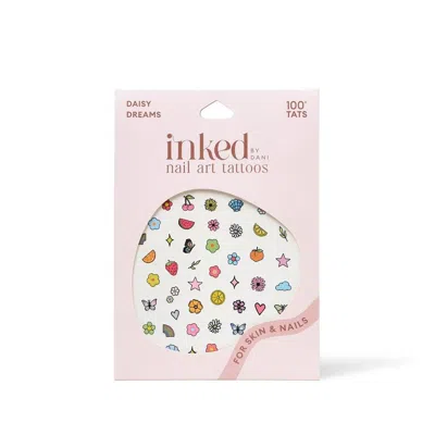 Inked By Dani Daisy Dreams Nail Art Temporary Tattoo Pack In Multi