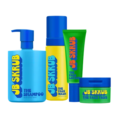Jb Skrub Essential Hair & Face Set For Tweens And Teens