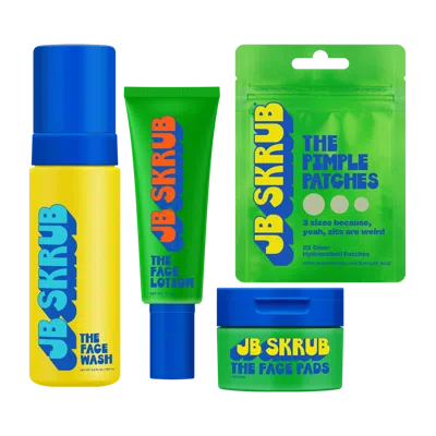 Jb Skrub Essential Face Care Set For Tweens And Teens