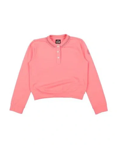 Colmar Toddler Girl Polo Shirt Coral Size 6 Cotton, Elastane In Pink