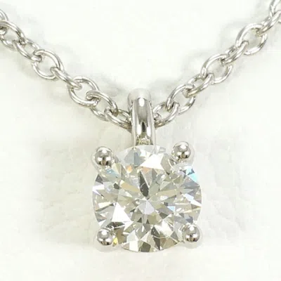 Pre-owned Tiffany & Co 950 Necklace () In Silver