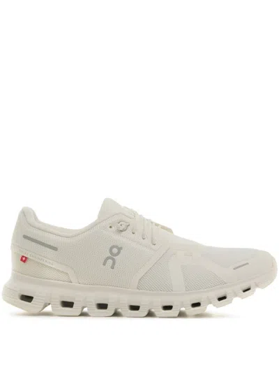 On Minimalist Bianco Sneakers With Breathable Upper In White