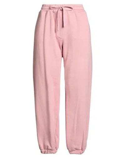 Crossley Woman Pants Pink Size L Cotton In Pink