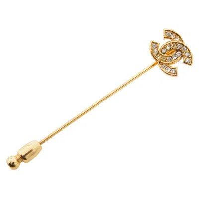 Pre-owned Chanel Brooch () In Gold