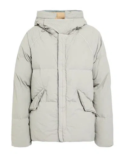 Ten C Man Puffer Light Grey Size 44 Polyamide In Black