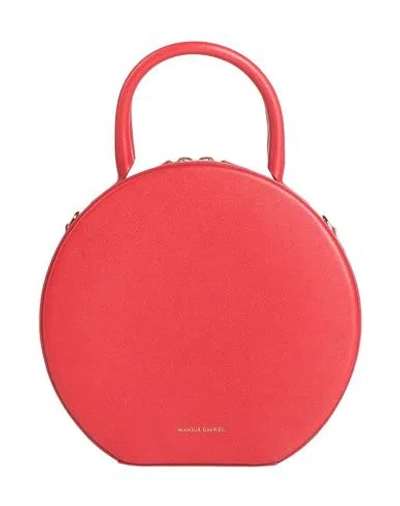 Mansur Gavriel Woman Handbag Red Size - Leather In Red
