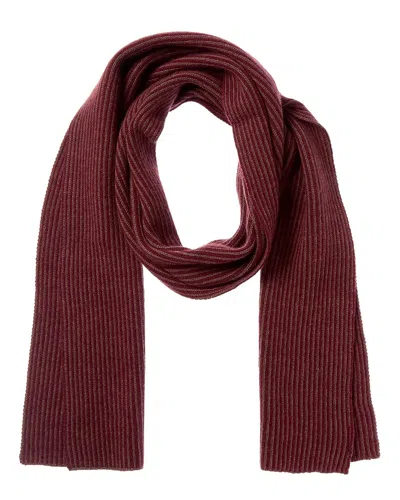 Portolano Cashmere Scarf In Red