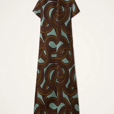 La Doublej Swing Dress In Multi