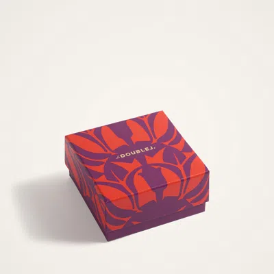 La Doublej Scarab Cow Tie In Black