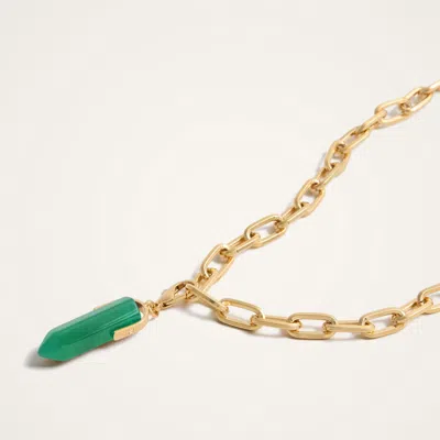 La Doublej Pillar Charm In Gold