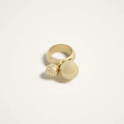 La Doublej Jingle Ring In Gold
