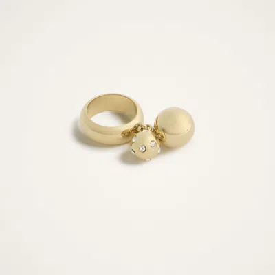 La Doublej Jingle Ring In Gold