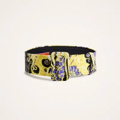 La Doublej Medium Belt In Brown