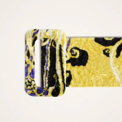 La Doublej Medium Belt In Brown