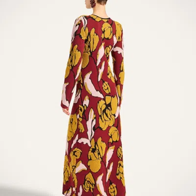 La Doublej Knit Swing Dress In Multi