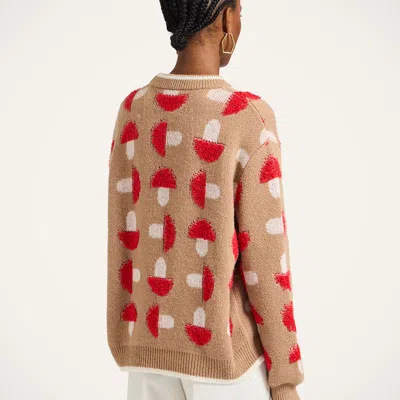 La Doublej Fun-guy Sweater In Multi