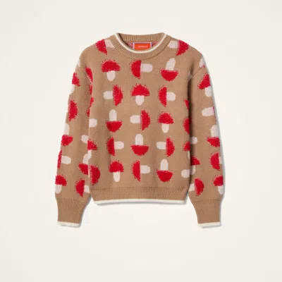 La Doublej Fun-guy Sweater In Multi