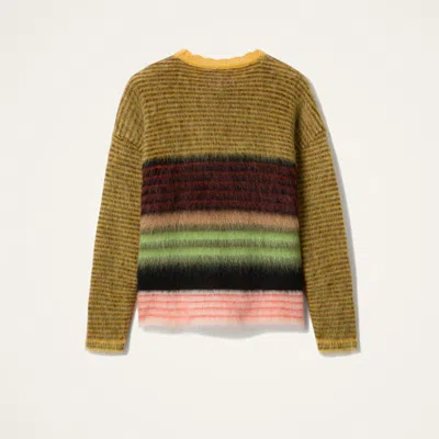 La Doublej Round-neck Sweater In Multi