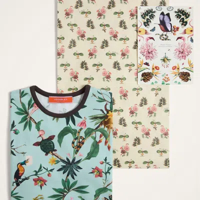 La Doublej The Cu-tee Crop In Multi