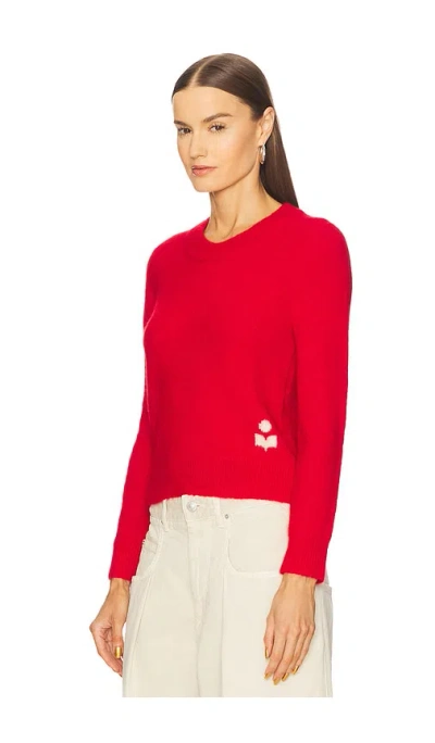 Isabel Marant Étoile Isadora Sweater In Red