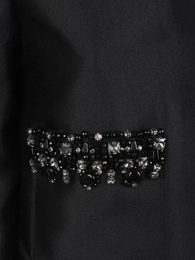 Self-portrait Jacket In Black