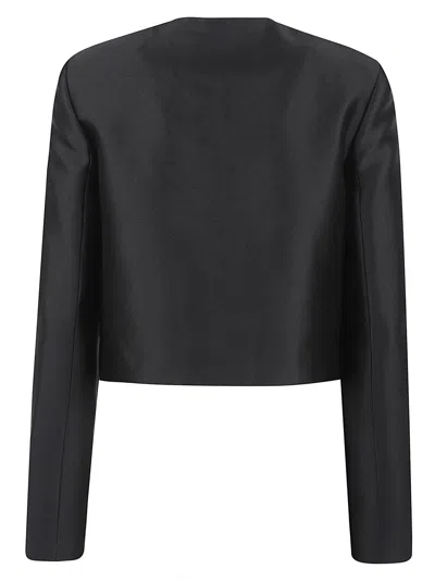 Self-portrait Jacket In Black