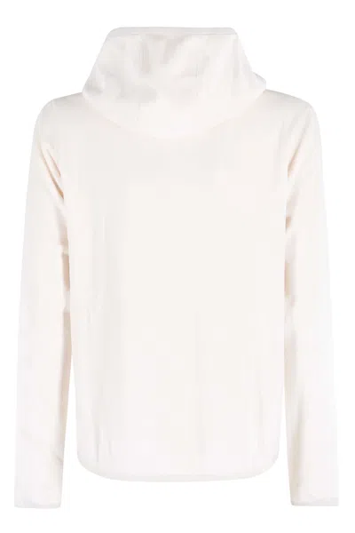 K-way Giubbino Lily Velour Polar Double Bianco In Neutral