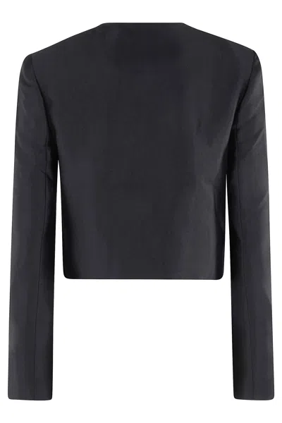 Self-portrait Jacket In Black