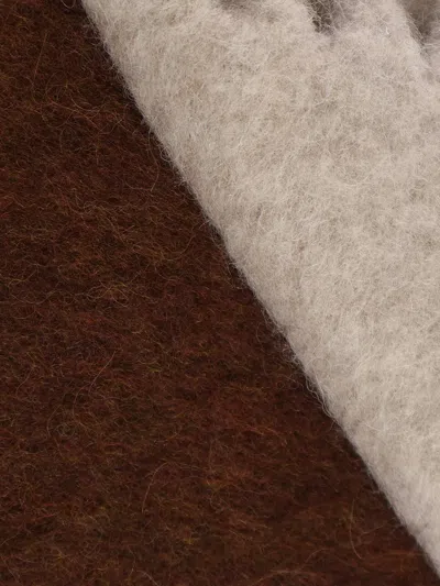 Loewe Wool And Alpaca Blend Scarf In Multi