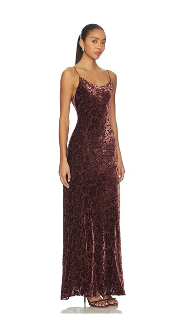 Veronica Beard Jolynn Dress In Burgundy