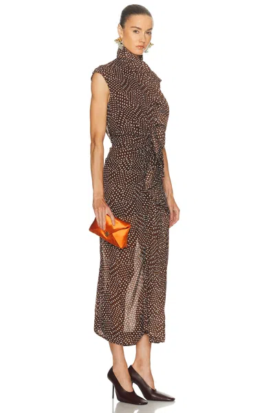 Dries Van Noten Envelope Bag In Orange