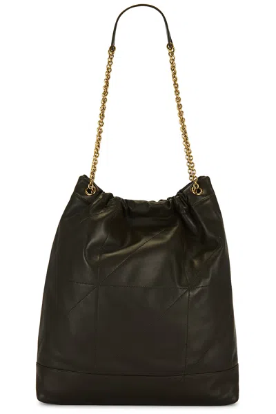 Saint Laurent Large Jamie Pochon Bag In Brown