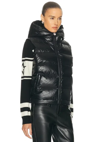 Perfect Moment Polar Flare Gilet In Black