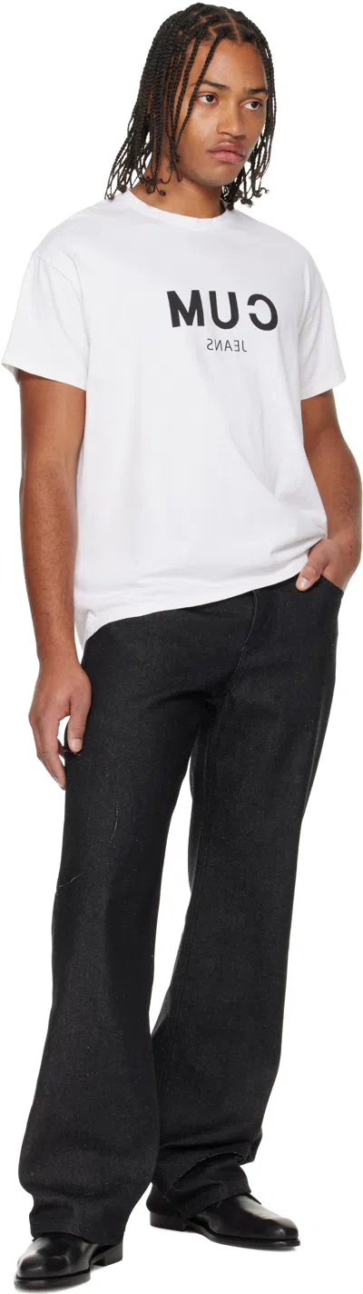 Edward Cuming Circle Window V01s Jeans In Black