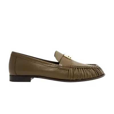 Pre-owned Fendi Wmns Loafer 'olive' | Green | Women's Size 36