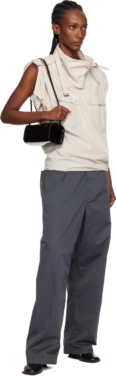 Fane Ssense Exclusive Black Mie Bag In Brown