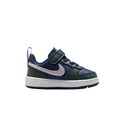 Pre-owned Nike Court Borough Low Recraft Td 'midnight Navy Seaweed' | Blue | Infant Size 7