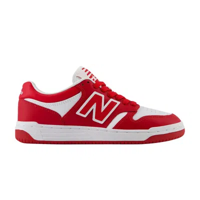 Pre-owned New Balance 480 Big Kid 'red White' | Kid's Size 6