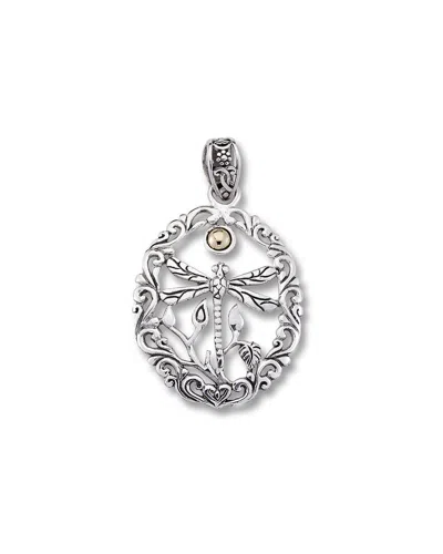 Samuel B. Silver Pendant In Metallic