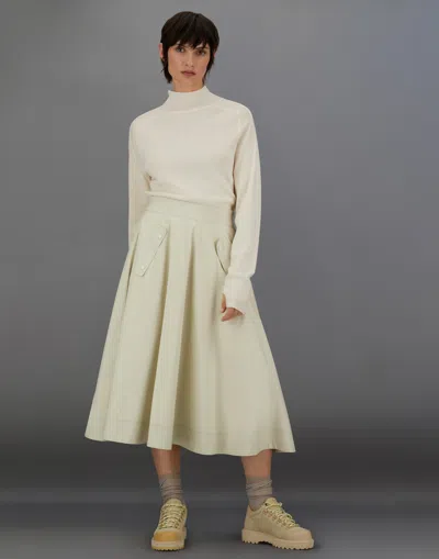 Herno Laminar Skirt In 2l Gore-tex In Neutral