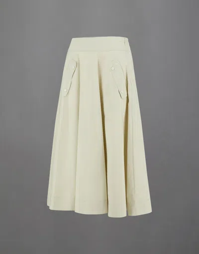 Herno Laminar Skirt In 2l Gore-tex In Neutral
