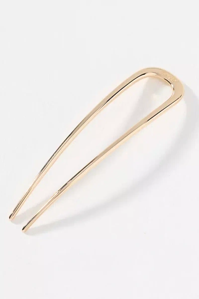 Kitsch French Hair Pin In Gold