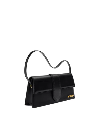 Jacquemus Le Bambino Long Bag Woman Black In Black