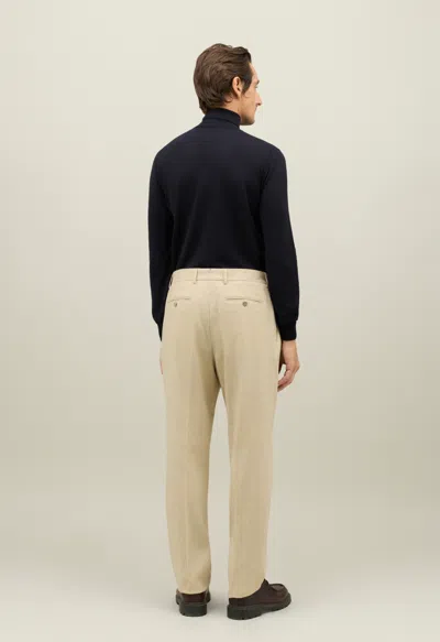 Boglioli Flannel Mario Trousers In Black