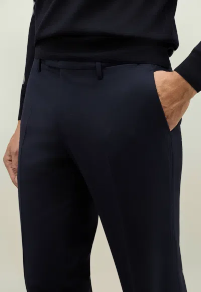 Boglioli High Twist Wool K-suit In Blue