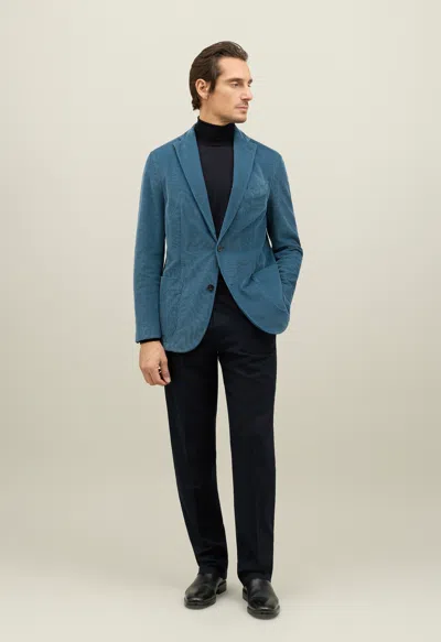 Boglioli Baby Corduroy K-jacket In Blue