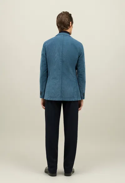 Boglioli Baby Corduroy K-jacket In Blue