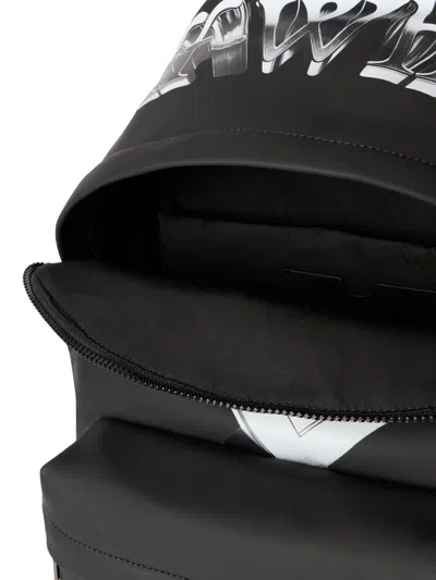 Off-white Heritage Backpack Rubber 3d In Black