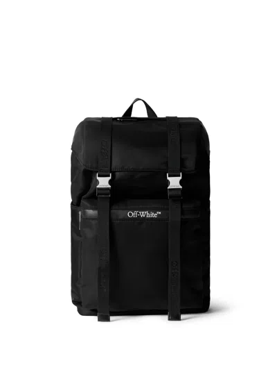 Off-white Outdoor Backpack Nylon In Black